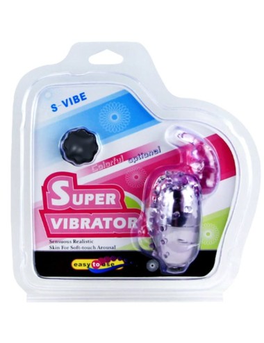 BAILE - OVO VIBRADOR SUPER VIBRADOR COM ESTIMULADOR