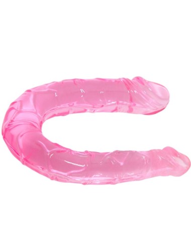 BAILE - DUPLO DONG DILDO ROSA DUPLO