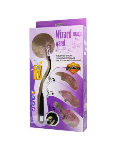 BAILE - ESTIMULADOR DE VARINHA MGICA WIZARD COM VIBRAO