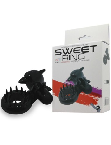 BAILE - ANEL SWEET RING COM ESTIMULADOR DE CLITÓRIS DELFIN