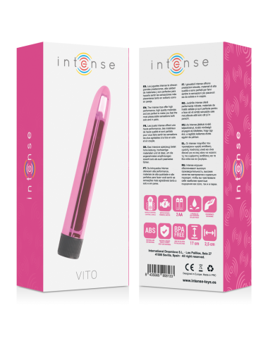 INTENSE - VIBRADOR VITO ROSA