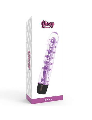 GLOSSY - VIBRADOR LENNY ROXO
