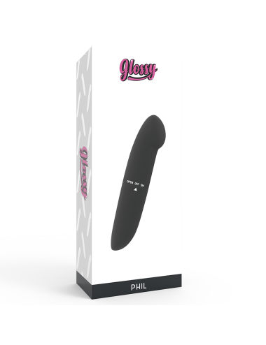 GLOSSY - VIBRADOR PHIL PRETO