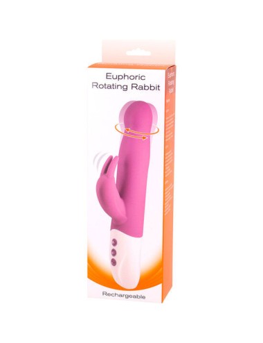 SEVEN CREATIONS - VIBRADOR EUPHORIC BUNNY COM ROTAO LILS