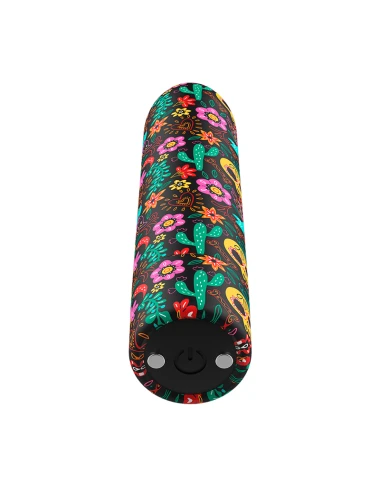 CUSTOM BULLETS - BALAS PERSONALIZADAS FLORAIS RECARREGÁVEIS BALAS 10 INTENSIDADES