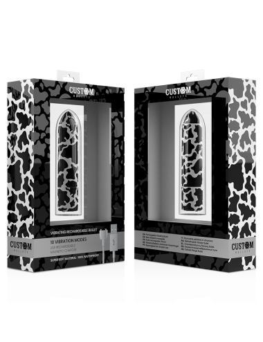 CUSTOM BULLETS - BALAS RECARREGÁVEIS VACA 10 INTENSIDADES