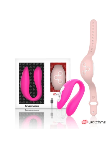 WEARWATCH - VIBRADOR WATCHME DUAL TECHNOLOGY FÚCSIA / ROSA