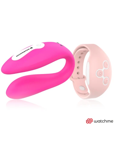 WEARWATCH - VIBRADOR WATCHME DUAL TECHNOLOGY FÚCSIA / ROSA