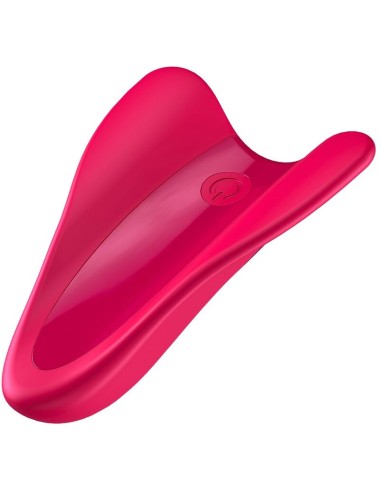 SATISFYER - VIBRADOR DE DEDO HIGH FLY FÚCSIA