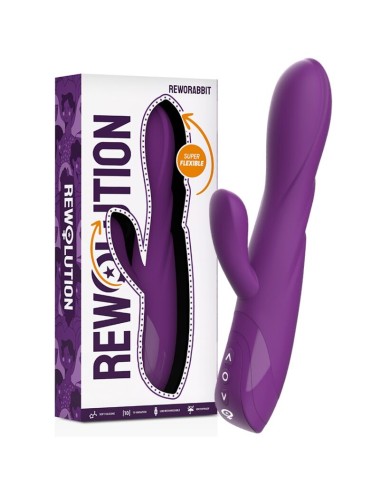 REWOLUTION - VIBRADOR FLEXÍVEL REWORABBIT COM COELHO
