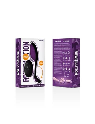 REWOLUTION - CONTROLE REMOTO DO VIBRADOR DE OVO REWOVO
