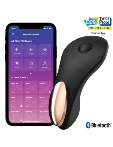 SATISFYER - VIBRADOR DE CALAS PEQUENO SECRETO