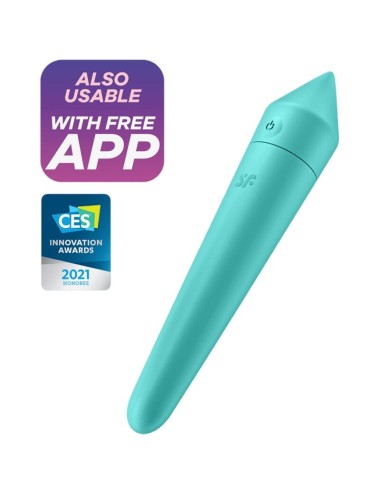 SATISFYER - ULTRA POWER BULLET 8 TURQUESA