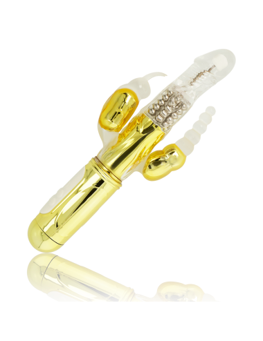 OHMAMA - VIBRADOR MULTIFUNCIONAL DOURADO