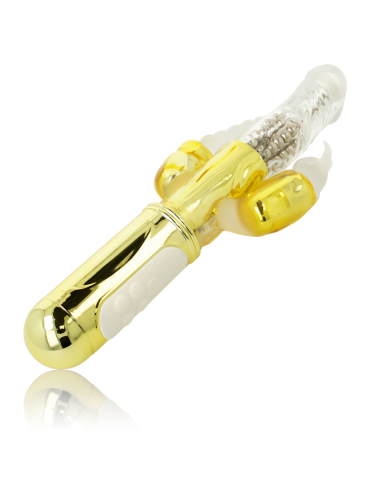 OHMAMA - VIBRADOR MULTIFUNCIONAL DOURADO