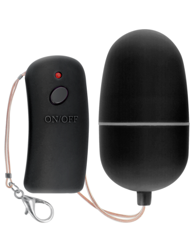 ONLINE - OVO VIBRANTE COM CONTROLE REMOTO PRETO