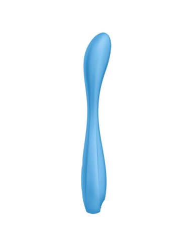 SATISFYER - APLICATIVO MULTIVIBRADOR G-SPOT FLEX 4+ AZUL
