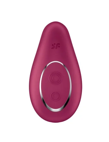 SATISFYER - VIBRADOR LAY-ON DIPPING DELIGHT VERMELHO