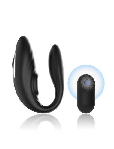 BRILLY GLAM- CONTROLE REMOTO PULSANTE E VIBRATÓRIO DE CASAL
