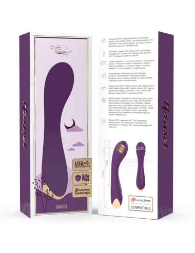 TREASURE - HANSEL G-SPOT VIBRATOR WATCHME WIRELESS TECHNOLOGY COMPATÍVEL
