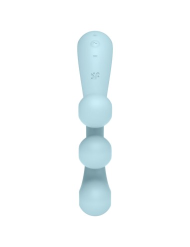 SATISFYER - MULTI VIBRADOR TRI BALL 2 AZUL