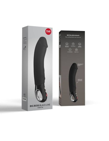 FUN FACTORY - VIBRADOR BIG BOSS LINHA PRETA