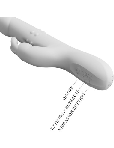 PRETTY LOVE - VIBRADOR REESE COM ROTAO DE PRATA