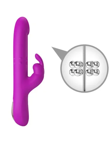 PRETTY LOVE - VIBRADOR REESE COM ROTAO ROXA