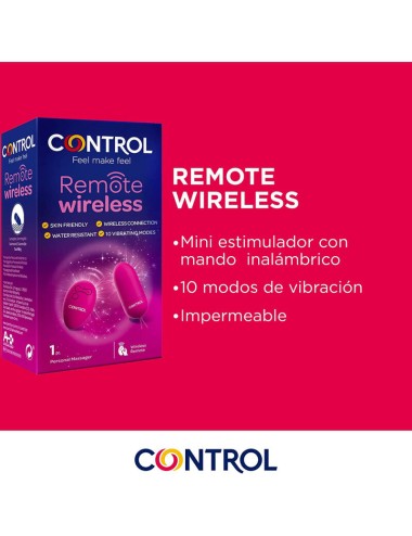 CONTROL - CONTROLE REMOTO SEM FIO DO MASSAGER PESSOAL