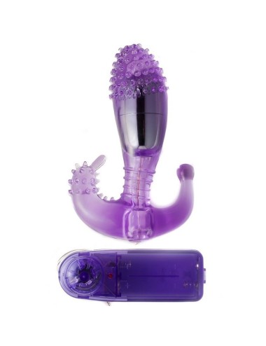 BAILE - ESTIMULADOR VAGINAL E ANAL LILAC COM VIBRAO