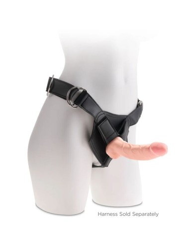 KING COCK - DILDO TRIPLA DENSIDADE 18.4 CM