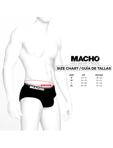 MACHO - CUECA CUECA MS24B AZUL ESCURO M