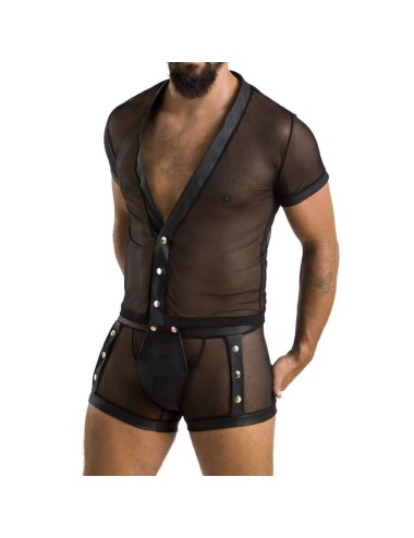 PASSION - 052 CONJUNTO MICHAEL PRETO S/M