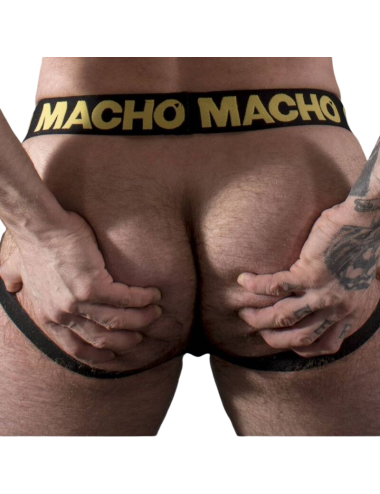 MACHO - MX25AC JOCK COURO AMARELO XL