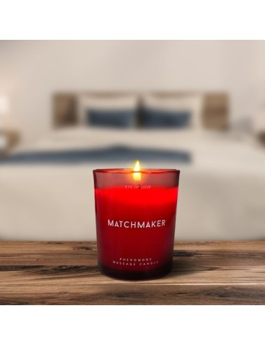 EYE OF LOVE - VELA DE MASSAGEM DIAMANTE VERMELHO MATCHMAKER ATTRACT HIM 150 ML