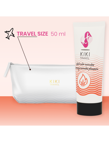 KIKÍ TRAVEL - CANNABIS LUBRIFICANTE DE EFEITO QUENTE 50 ML