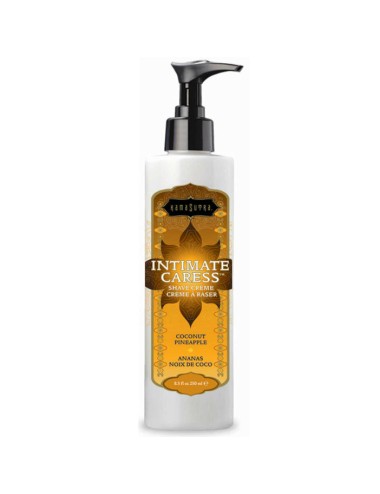 KAMASUTRA - CREME DE BARBEAR FEMININO DE COCO E ABACAXI 250ML