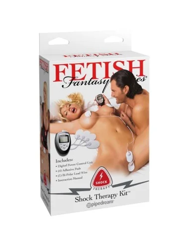 FETISH FANTASY SERIES - KIT DE TERAPIA DE CHOQUE DE ESTIMULAO ELÉTRICA