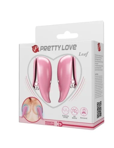 PRETTY LOVE - LEAF PINÇAS VIBRANTES DE ROSA