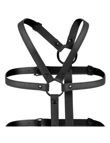 FETISH SUBMISSIVE BONDAGE - ARNÊS AJUSTÁVEL TORSO E BRAÇOS