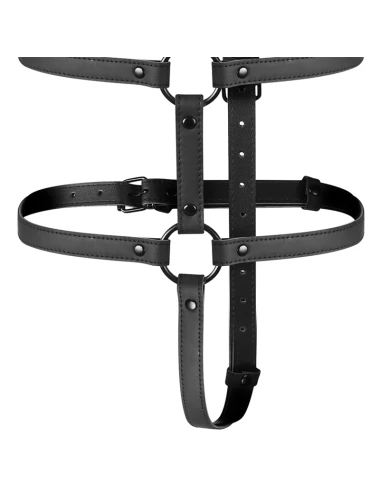 FETISH SUBMISSIVE BONDAGE - ARNÊS AJUSTÁVEL TORSO E BRAÇOS