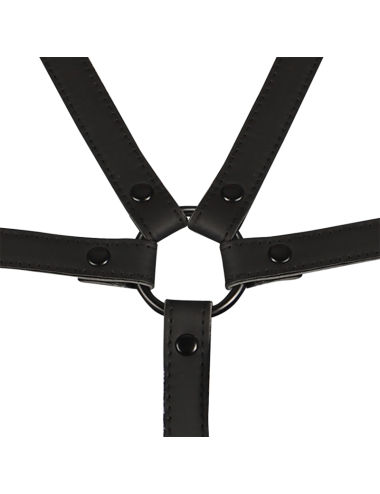 FETISH SUBMISSIVE BONDAGE - ARNÊS AJUSTÁVEL TORSO E BRAÇOS