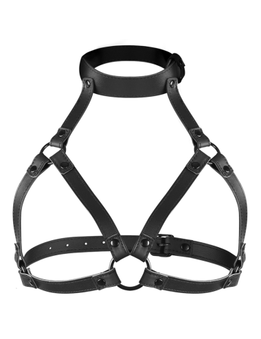 FETISH SUBMISSIVE BONDAGE - ARNÊS DE PEITO AJUSTÁVEL
