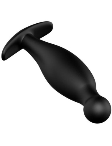 PRETTY LOVE - PLUG ANAL DE SILICONE 11.7 CM PRETO