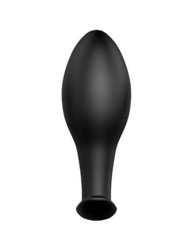 PRETTY LOVE - PLUG ANAL NCORA FORMA SILICONE 12 MODOS DE VIBRAO PRETO