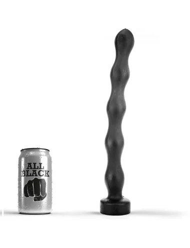 ALL BLACK - BOLA PLUG ANAL 32 CM