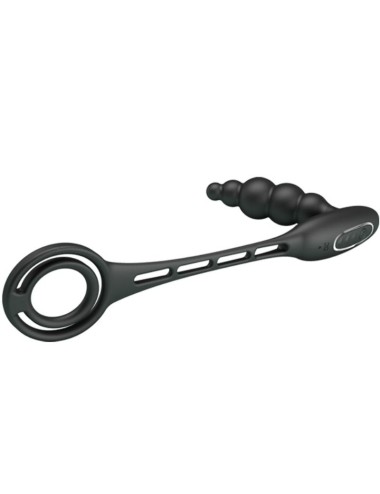 PRETTY LOVE - ANÉIS PARA PÊNIS COM PLUG VIBRADOR