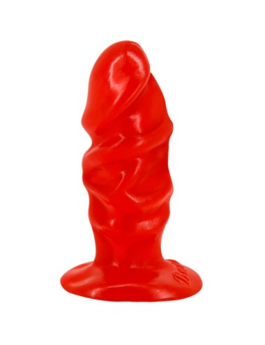 BAILE - PLUG ANAL UNISEXO COM VENTOSA VERMELHA