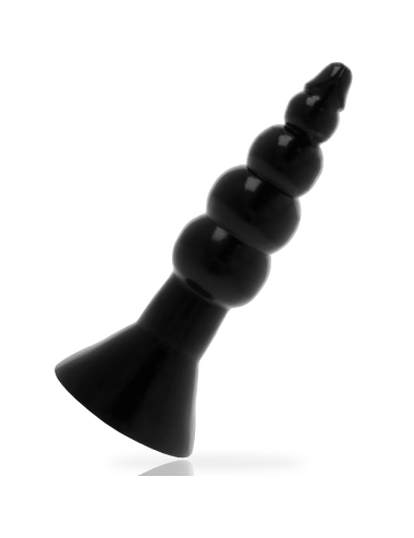 ADDICTED TOYS - PLUG ANAL 17 CM PRETO