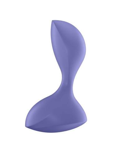 SATISFYER - PLUGUE VIBRATÓRIO SWEET SEAL APP VIOLETA